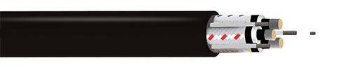 Type-240-Flexible-Copper-Screened-Mining-Cable-With-Three-Pilots