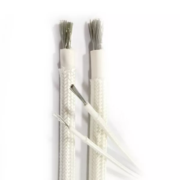 silicone fiberglass braiding wire