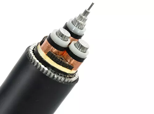 High Voltage armoured cable