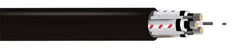 Type-240-Flexible-Copper-Screened-Mining-Cable-With-Three-Pilots